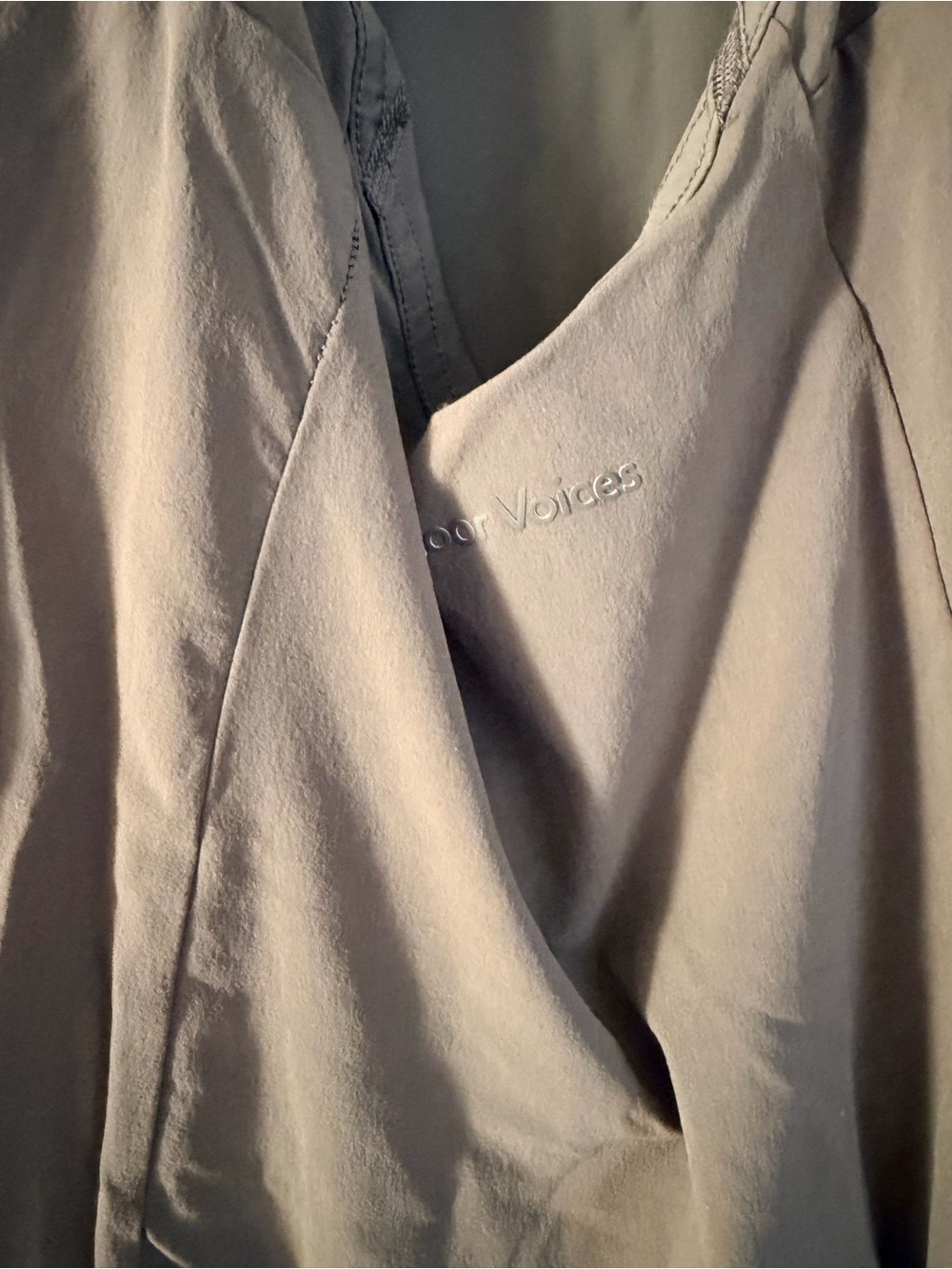 Outdoor Voices Olive Cross-Back Dress - Picture 9 of 10